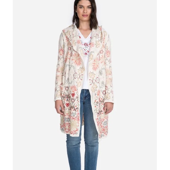Johnny was Mayali Duster Cardigan Size Small NWT - Picture 3 of 6